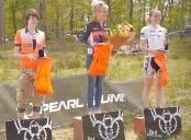 Rebecca Edwards makes the podium at the Midlands XC podium XC