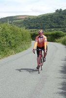 Graeme en-route to Aberdovey