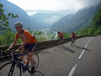 George on the Col de Romme