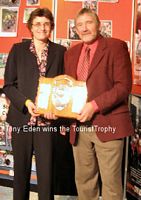 Tony Eden wins the Tourist Trophy